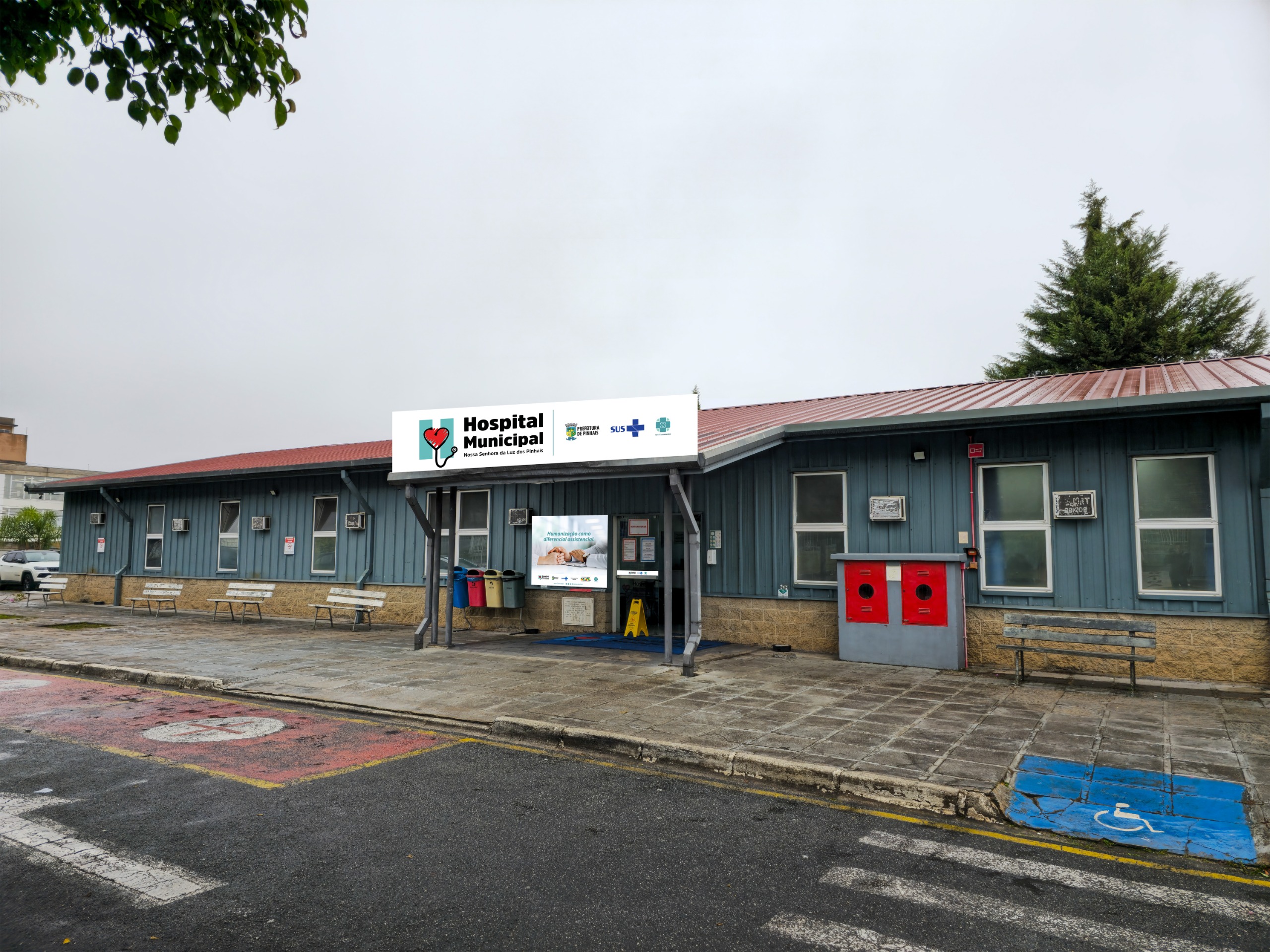 Fachada Hospital Pinhais